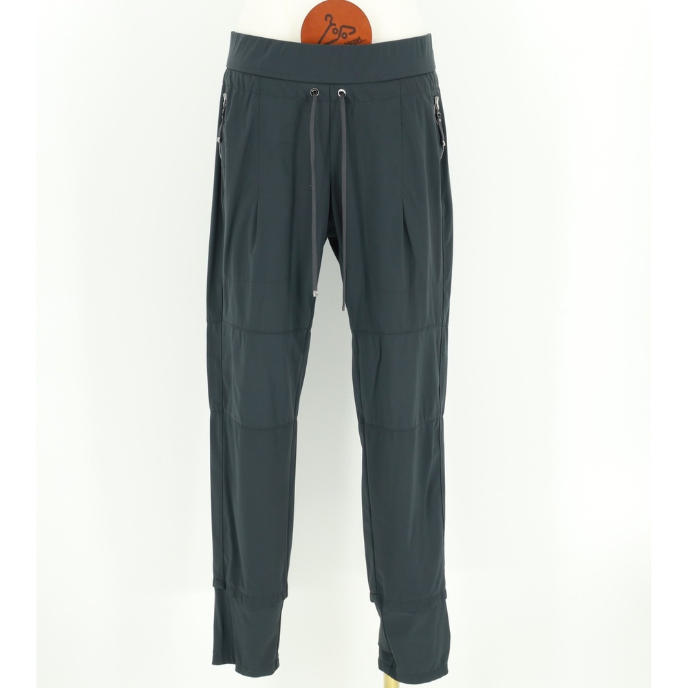 Raffaello Rossi Candy Jogger Pants Grey Size 8 EU38 Pullon Drawstring Technical